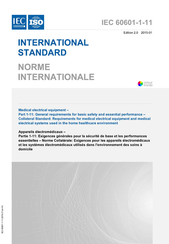Cover IEC 60601-1-11:2015